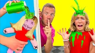 MUÑECO VUDÚ EN LA VIDA REAL 24H Itarte Vlogs