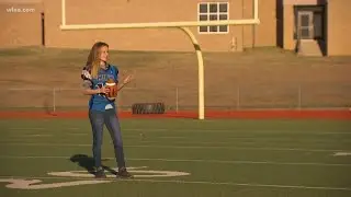 Colleyville Middle School female running back puts Dak Prescott in hot seat during interview