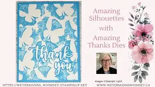 Amazing Silhouettes Thank You card ideas