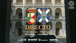 CanteraCDT I RSD Alcal&aacute; - CD Tenerife B (25/10, 17:00 hora canaria) I Segunda RFEF