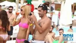 Danny Wade and the sexy Pacha Ibiza dancers at PRAIA