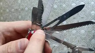 Швейцарский складной нож (мультитул) Victorinox SwissChamp. часть 1