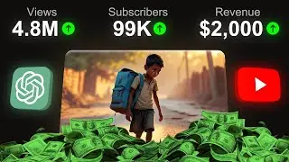 Make Viral Motivational Stories With Ai, YouTube Automation.