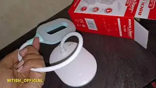 LED TABLE LAMP touch on off(Rock light R-0008) amazing #lamplight #touch #trending #nitish_official
