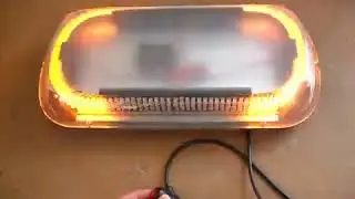 Low Profile Dual Color Mini LED Lightbar for Cars