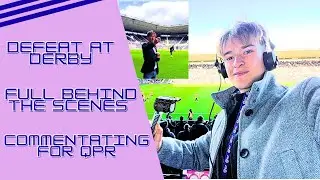 Defeat at @dcfcofficial for @QPR ⚽️Professional football commentators behind the scenes 🎙️#football
