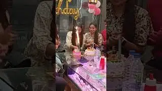 pooja birthday celebration #party #friends #cafe#shortvideo  ❤️🎂🤗🥰