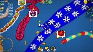 Worm zone io mobile game 