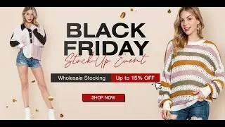 Shewin is holding a big Black Friday event discount&mdash;Shewin Wholesale