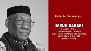 IMRUH BAKARI, Chair Teaser for Bournemouth University International&nbsp;Seminar