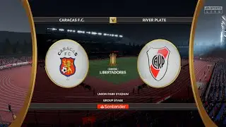 Caracas F. C. vs River Plate | Libertadores - Union Park Stadium |  FIFA 22 PS4
