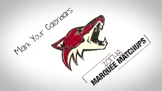 Key Home Games on Coyotes 2017-18 Schedule