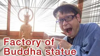 Factory of Buddha statue