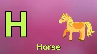 Letter H | Hat, Hen, Hippo,  Hand, Horse, House, Helicopter, Learn letter H