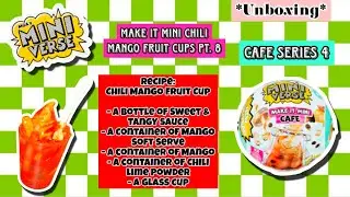 Watch Me! Open Miniverse NEW Cafe Series 4 Make It Mini Chili Mango Fruit Cup  Adult Collector