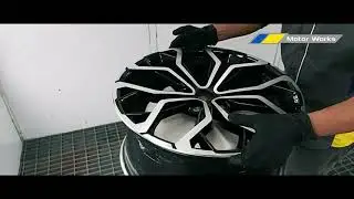 Automated diamond cut - Alloy wheel repair machine​