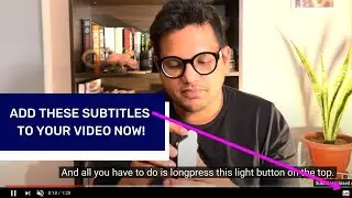 How do you add SRT subtitles to a YouTube or Facebook video?
