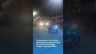 Pengawalan mobil yakni dari terminal BBM Cikampek untuk menjaga keamanan stok bahan bakar