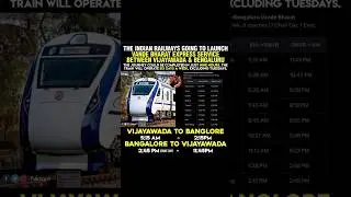 New Vandhe Bharat Train Between Vijayawada & Bengaluru😍😍😍