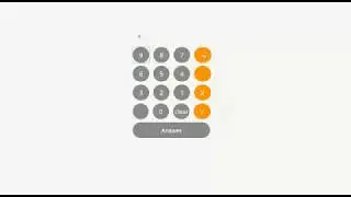 Calculator using HTML, CSS and JavaScript