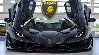Lamborghini Huracan 2025 года &mdash; итальянский чёрный дракон