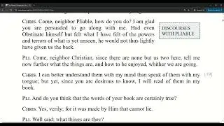The Pilgrim's Progress - Part 1