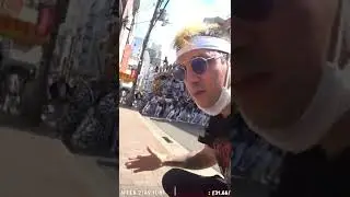 Bussdown at a Japanese Festival #shorts #japan #livestream