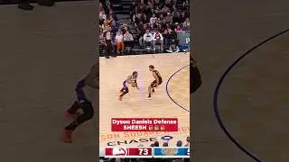 Dyson&rsquo;s had &lsquo;em in solitary confinement all night 🗜️🗜️🗜️ #nba #hawks #dysondaniels #defense