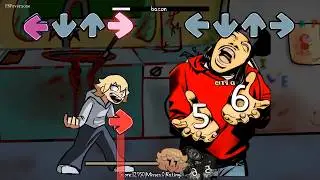 FNF 56 мем против 67 поет бекон | fnf mods 61,67 phonk Remix / FNF Animation - Friday Night Funkin'