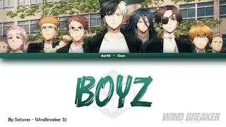 BOYZ - SixTONES - Windbreaker S2 - Colour Coded Lyrics - (KAN/ROM/ENG)