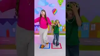 👀 MARCH WITH YOUR EYES CLOSED! Hilarious Challenge for Kids! #shorts