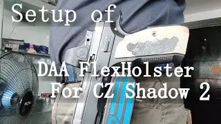 DAA Flex Holster guide for CZ Shadow 2
