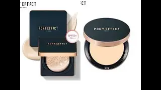 Pony Effect Everlasting Cushion & Cover Fit Powder Foundation Review - KBEAUTY