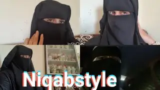 niqab with driving 🚗 for layers niqab going home 🏡