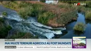 Alertă la Tulcea. Digul de protecție din zona Carasuhat s-a rupt și a inundat terenuri agricole