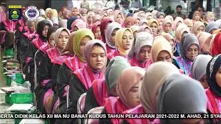 LIVE!!!   PELEPASAN DAN MUWADA'AH MA NU BANAT KUDUS 2021-2022