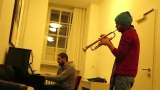 Milad Khawam jamming w/ Ibrahim Maalouf @ Konzerthaus, Berlin 2016