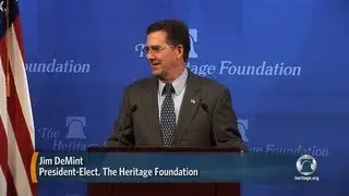 Heritage Foundation Welcomes Jim DeMint as New President