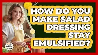 How Do You Make Salad Dressing Stay Emulsified?