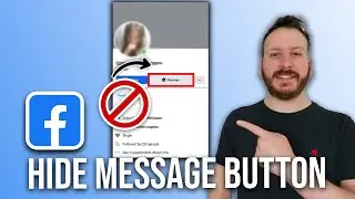 How to Remove the Message Button From a Facebook Profile on PC