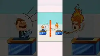 🔥 Chef vs Fish Battle 🐟 | Epic Kitchen Showdown | Funny Animation #games #shorts