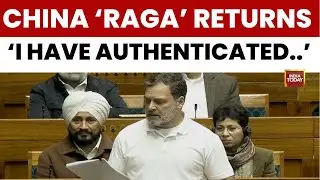 Parliament Rahul Gandhi Authenticates Article On National Security Amid Lok Sabha Uproar