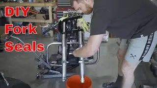 Replacing The Fork Seals On My Softail