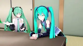 【TG.TV MMD9】- เมื่อ Miku(Jjinomu) หลอกถาม Miku(Xoriu) 🐃สัตว์อะไรชอบพูดว่าอะไร?🐄