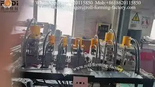 Fire damper production line beats manual in precision, straightness, flatness. #firedamper #hvac