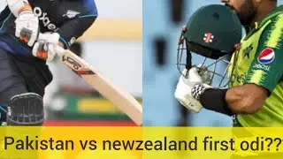 ||pak vs nz 1st odi|| why is pak vs nz match abandoned|| highlights