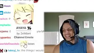 Tyler1 Discovers Emotes having Audio (WARNING LOUD!)