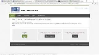Entering Your SHRM Recertification Credits (PDCs)