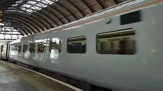 A 5 car class 802 leaving Newcastle Jan 2020.