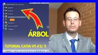 🎯 Curso TUTORIAL CATIAV5 (Desde Cero) Online DISEÑO AUTOMOTRIZ en ESPAÑOL - EMPLEO[2022] #2 ARBOL 🌳